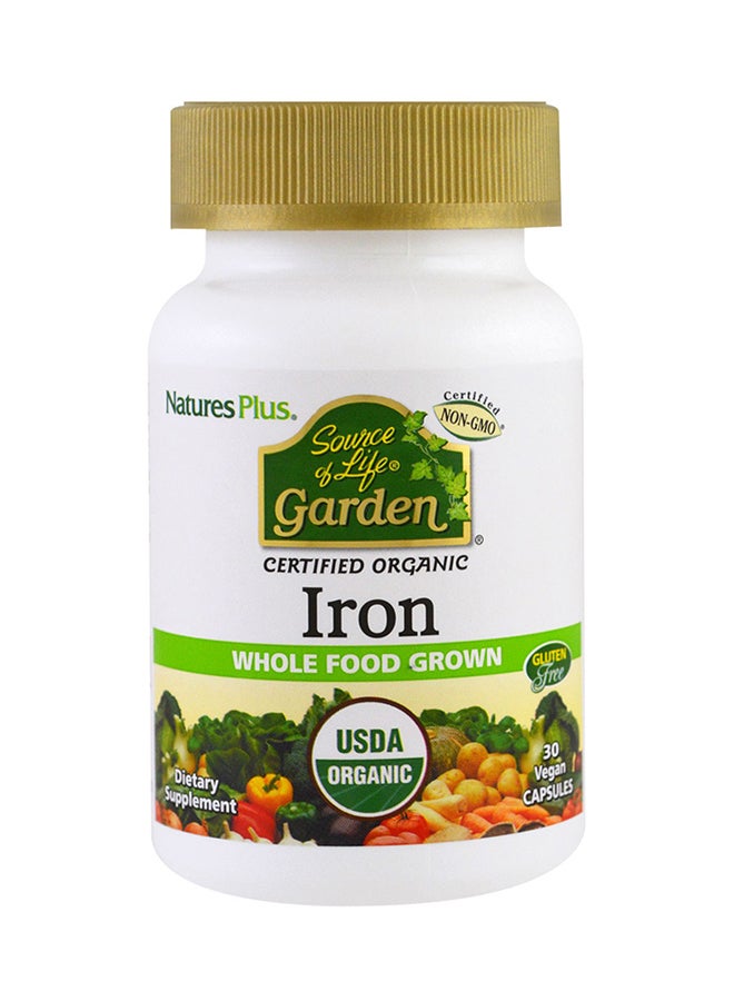 Natures Plus Source Of Life Garden Organic Iron