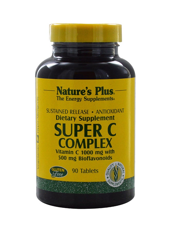 Natures Plus Super C-Complex Sustained Release - 90 Tablets