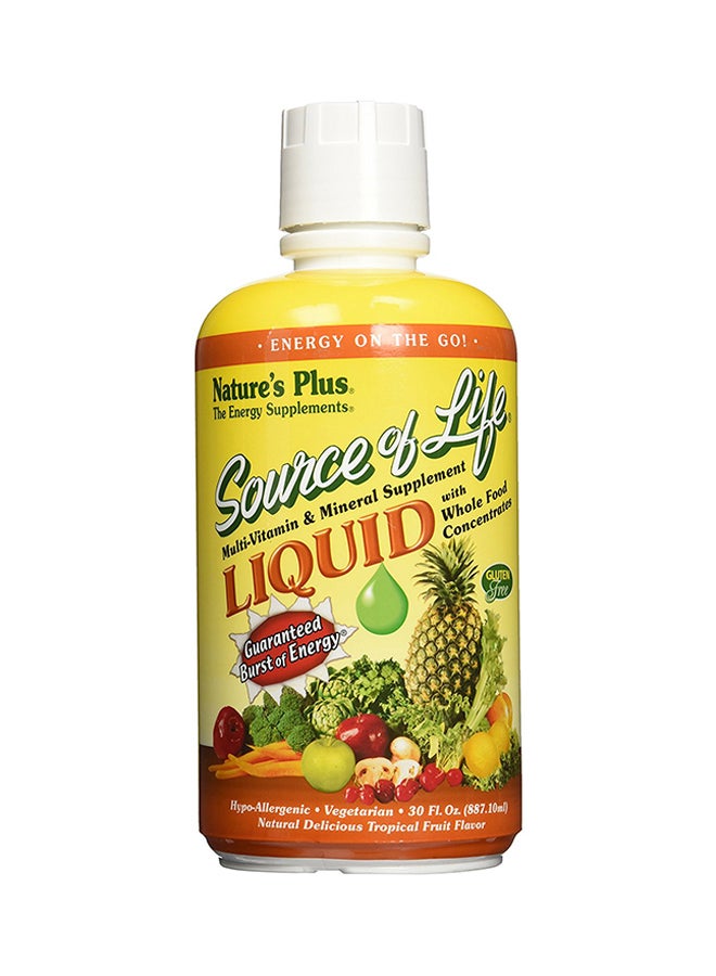 Natures Plus Source Of Life Energy Liquid
