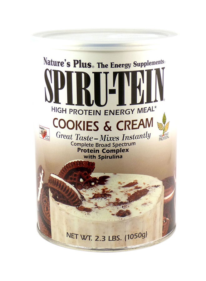 Natures Plus Cookies And Cream Spiru-Tein Shake