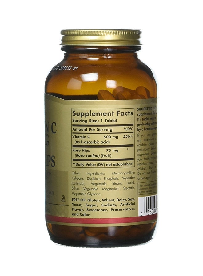 Solgar Vitamin C With Rose Hips - Image 2