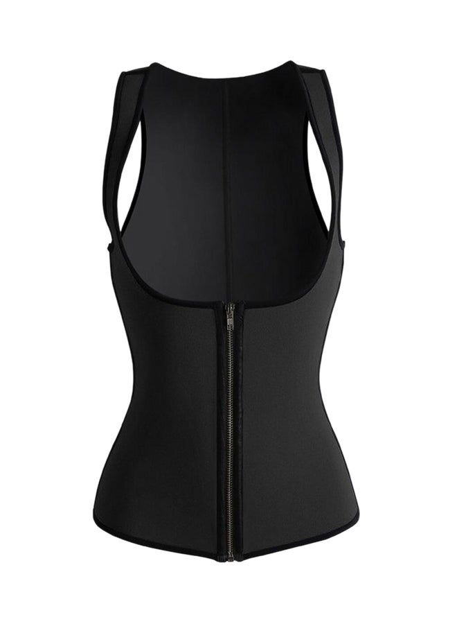 Yoga Vest Body Shaper Black