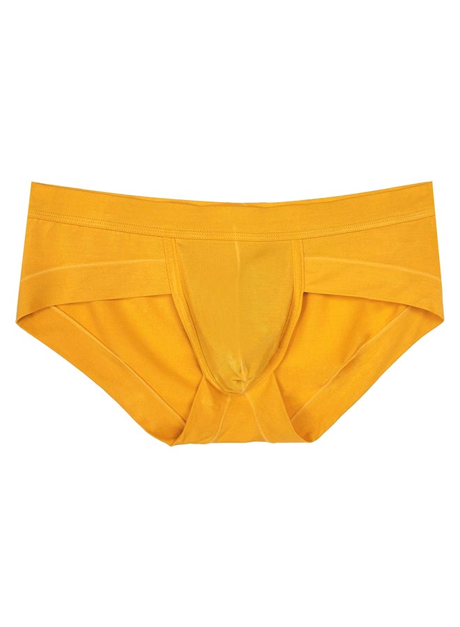 Avidlove - Fashion Slim Fitted Brief Underwear Yellow - Image 1