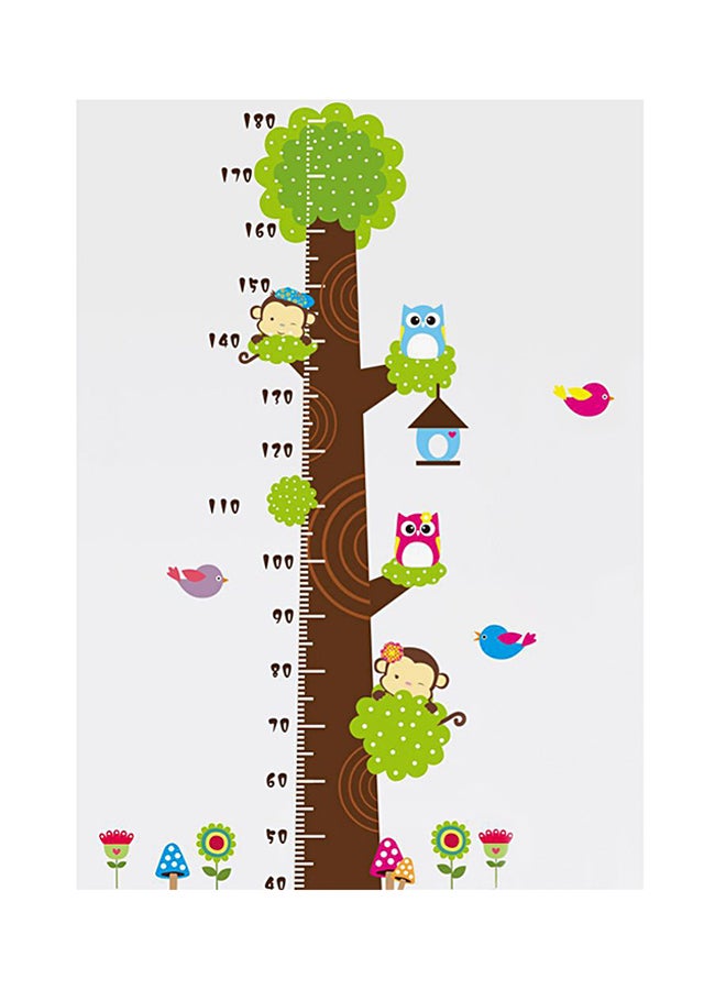 Height Measure Chart Wall Sticker Brown/Green/Blue 60x90centimeter - v1528372565/N14963152A_1