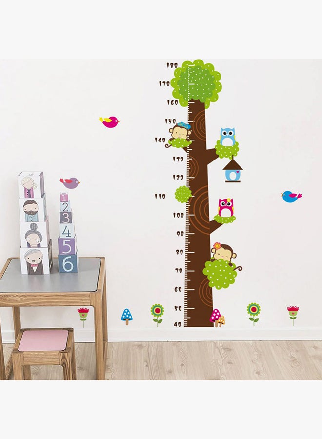 Height Measure Chart Wall Sticker Brown/Green/Blue 60x90centimeter - v1528372566/N14963152A_2