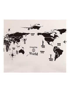 كياوكاي ملصق جداري بتصميم حول العالم أسود 90x60Ø³Ù†ØªÙŠÙ…ØªØ±  - Image 1