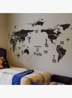 كياوكاي ملصق جداري بتصميم حول العالم أسود 90x60Ø³Ù†ØªÙŠÙ…ØªØ±  - Image 3