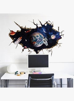 كياوكاي ملصق جداري ثلاثي الأبعاد بتصميم الكون متعدد الألوان 60x90سم  - Image 4