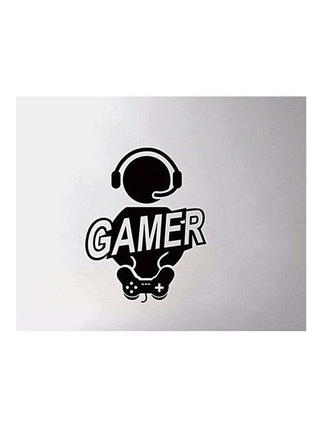 QiaoKai Game Fans Wall Sticker Black 57x62centimeter  - Image 1