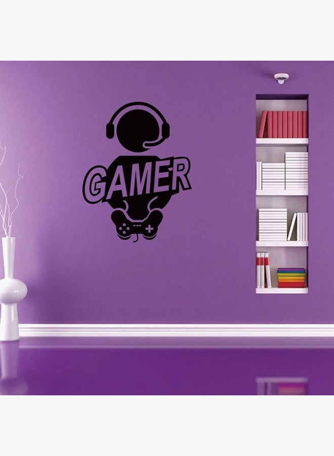 QiaoKai Game Fans Wall Sticker Black 57x62centimeter  - Image 2