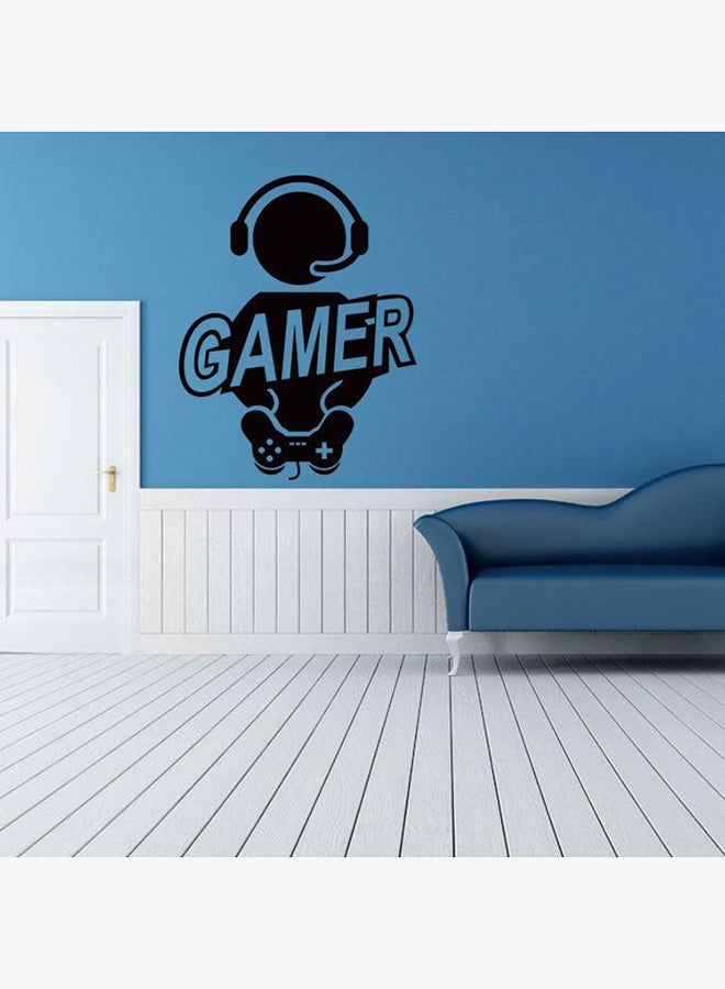 QiaoKai Game Fans Wall Sticker Black 57x62centimeter  - Image 5