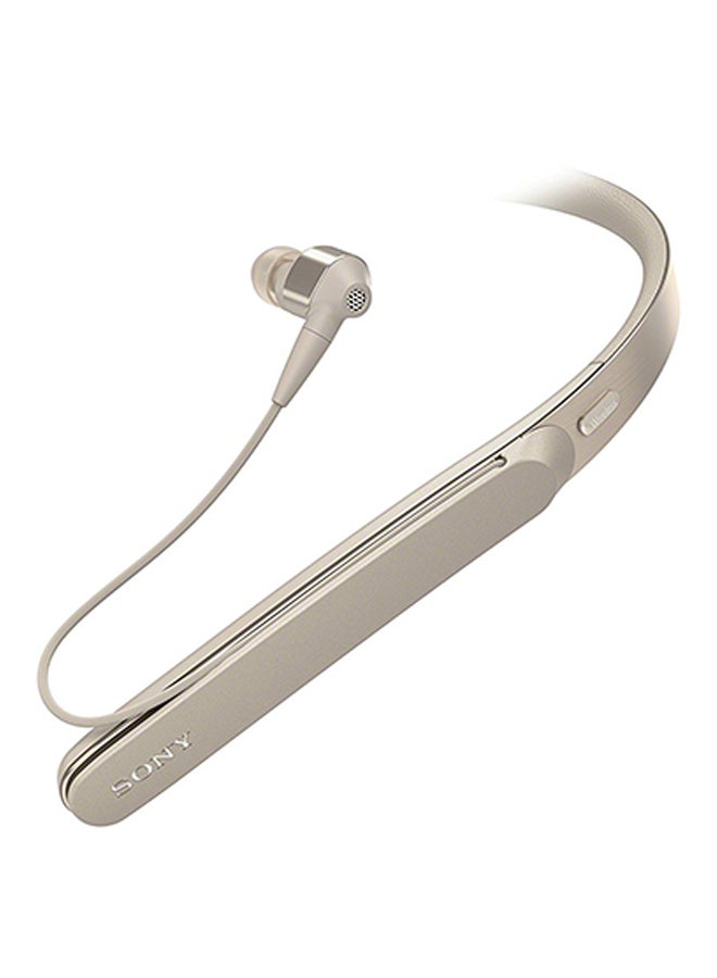 Sony In-Ear Bluetooth Neckband Headphones With Mic Gold  - Image 3