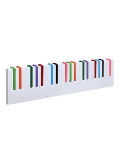 Generic Piano Keyboard Multipurpose Hanger White/Black/Blue  - Image 1
