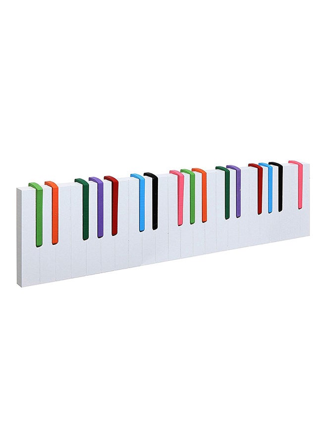 Generic - Piano Keyboard Multipurpose Hanger White/Black/Blue - Image 1