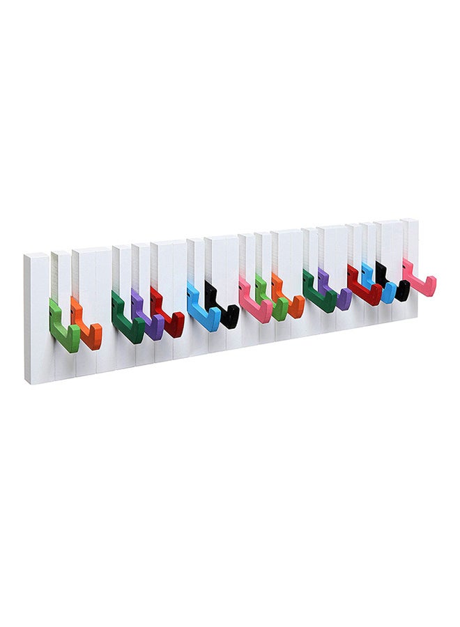 Generic - Piano Keyboard Multipurpose Hanger White/Black/Blue - Image 1