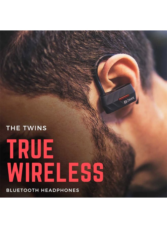 ZAKK Twins True Wireless In-Ear Earphones Black  - Image 5