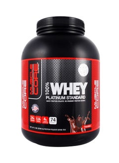 MUSCLE CORE Nutrition 100% Whey Platinum Standard 5Lb Chocolate 