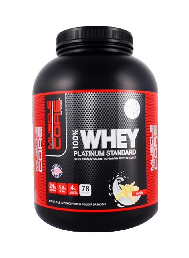 Nutrition 100% Whey Platinum Standard 5Lb Vanilla
