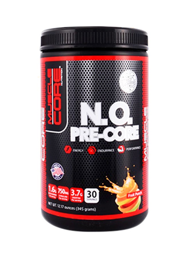 Nutrition N.O. Pre-Core 30 Serving Fruit Punch