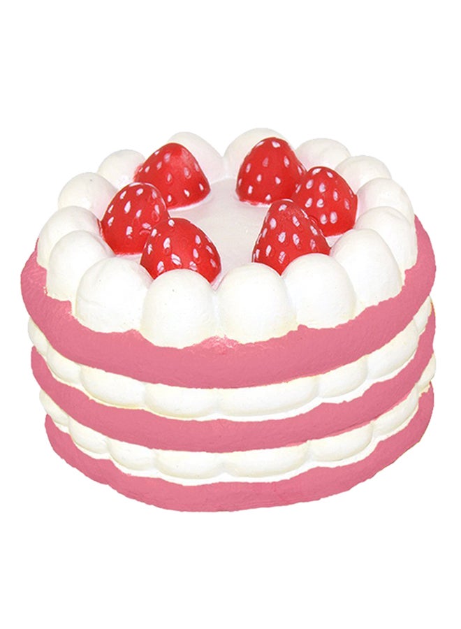 Lightweight Cake Shaped Stress Releasing Soft Squeeze Squishy Toy, 90G 11.5x11.5x7.5cm - Image 1