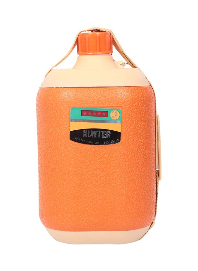 Hunter's Gourmet Insulated Water Bottle Orange 26cm  - Image 1