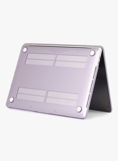 TraMx Protective Crystal Glossy Case Cover For Apple MacBook Pro 13-Inch Purple  - Image 2