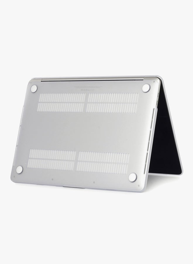 Protective Solid Matte Hard Case Cover For Apple MacBook Air 13-Inch Clear - Image 2