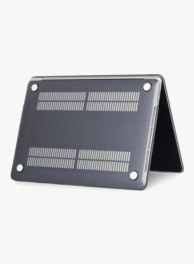 Hard Shell Skin Case Cover for Apple MacBook Pro Black  - Image 2