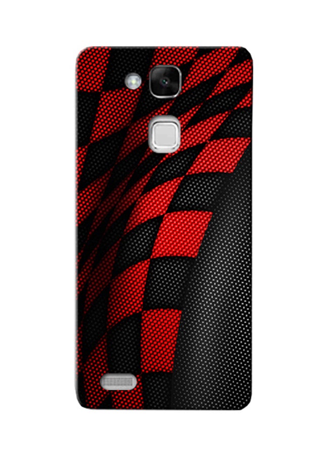 Combination Protective Case Cover For Huawei Ascend Mate7 Sports Red/Black