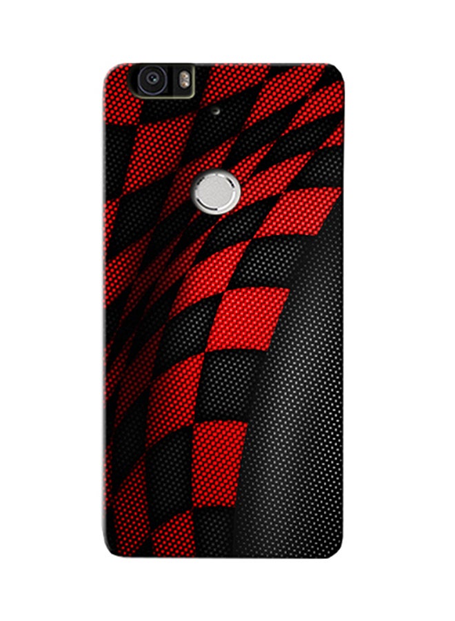 AMC DESIGN - Combination Protective Case Cover For Huawei Nexus 6P Sports Red/Black - Image 1