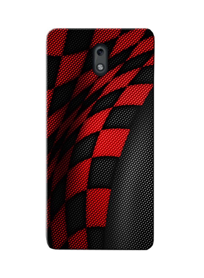 Combination Protective Case Cover For Nokia 2 Sports Red/Black