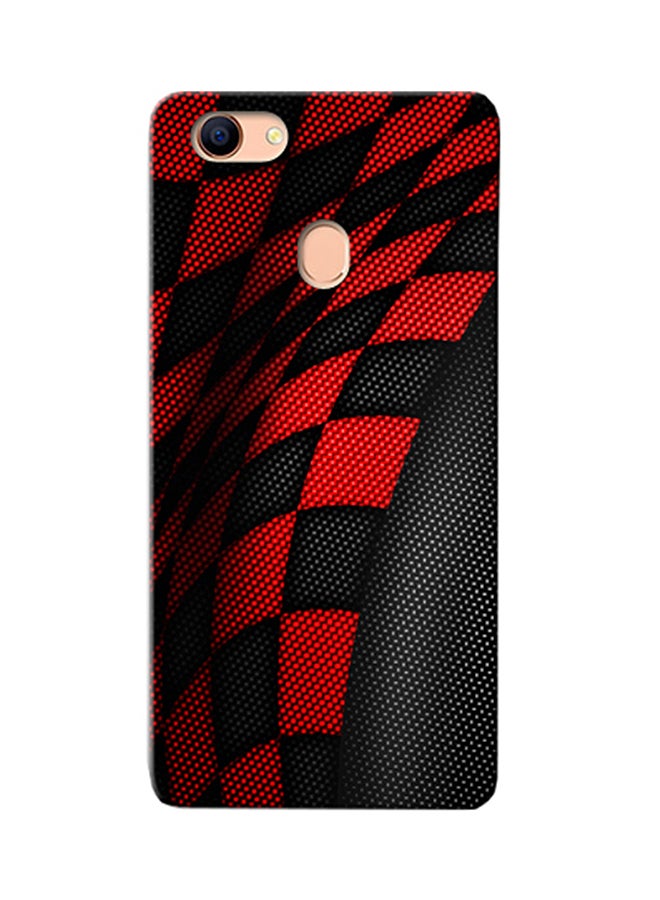 Thermoplastic Polyurethane Protective Case Cover For Oppo F5 Sports Red/Black