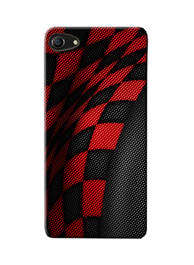 غطاء حماية واقٍ لهاتف أوبو A83 سبورتس أحمر/ أسود