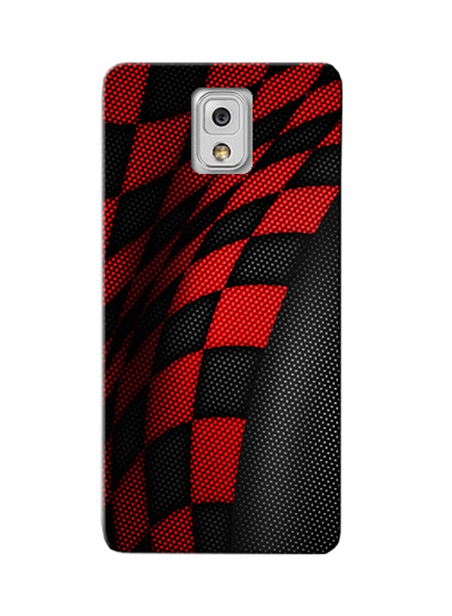 Combination Protective Case Cover For Samsung Galaxy Note 3 Sports Red/Black