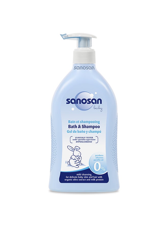 sanosan Cleansing Baby Bath And Shampoo 