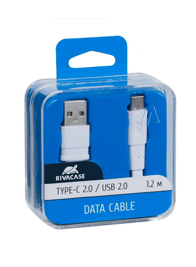 RivaCase Type-С 2.0 USB Cable White  - Image 3