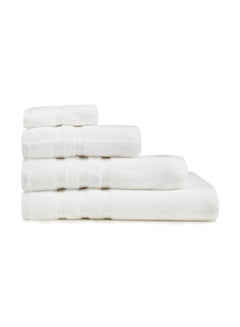 1-Piece J By Jasper Conran Hotel Luxury Turkish Cotton Face Towel White 30 x 30cm
