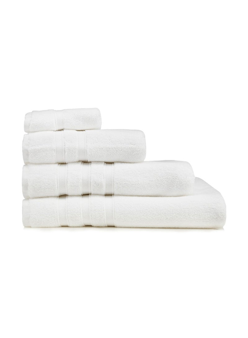 DEBENHAMS - 1-Piece J By Jasper Conran Hotel Luxury Turkish Cotton Bath Towel White 70 x 140cm - Image 1