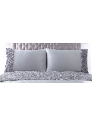 Star By Julien Macdonald Margot Standard Pillowcase Silver Standard - v1528542668/N15220884A_1