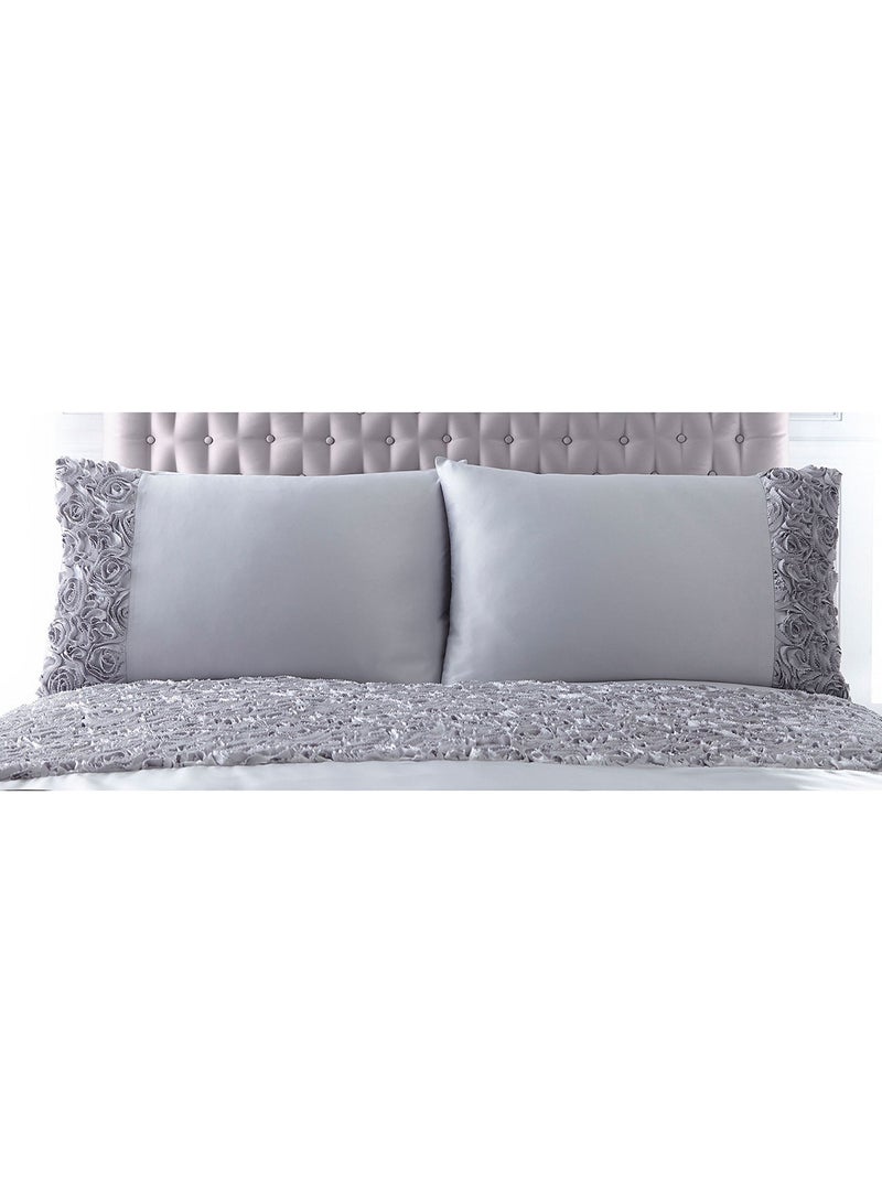 Star By Julien Macdonald Margot Standard Pillowcase Silver Standard