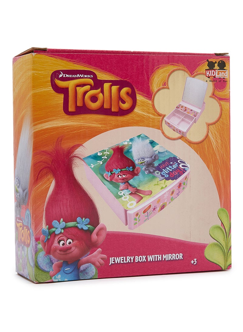 Trolls Jewellery Box With Mirror - Image 4