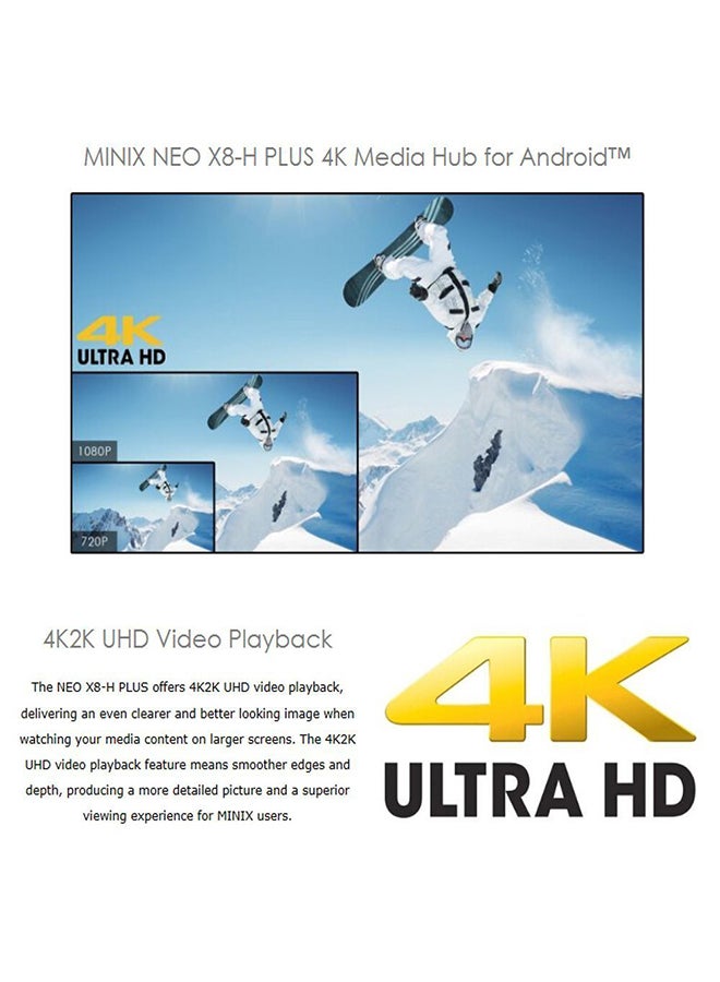 Android TV Box NEO X8-H Plus Black