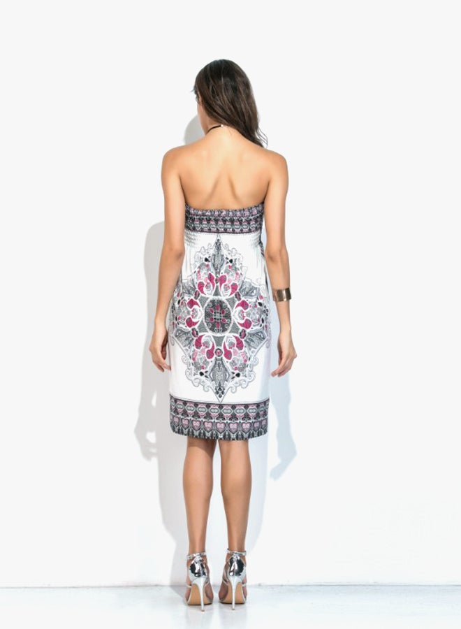 Summer Comfortable Beach Tube Dress Multicolour - Image 2