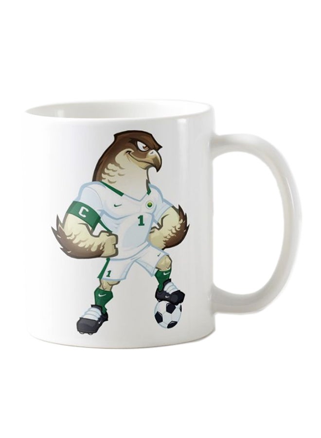 Printed Saudi Arabia FC Mug White