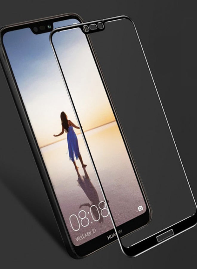 إينيكس لاصقة حماية للشاشة من الزجاج المقوى 3D بتغطية كاملة لهاتف هواوي نوفا 3E شفاف - Image 2
