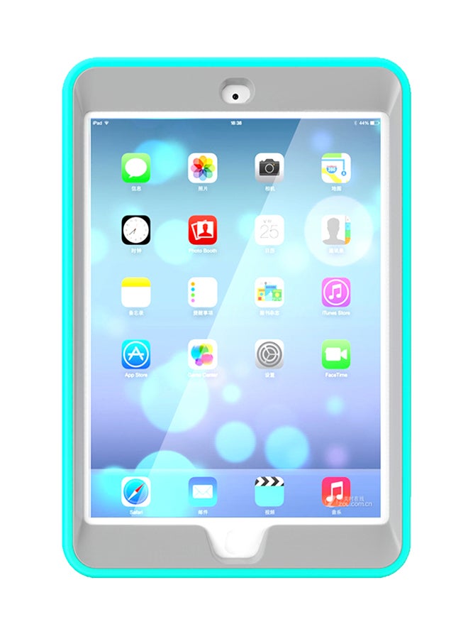 ترامكس غطاء حماية واقٍ لجهاز آي باد ميني 4 من أبل أخضر/رمادي - Image 2