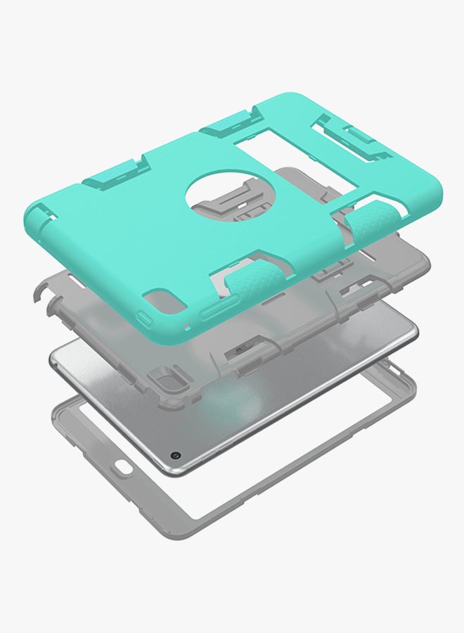 ترامكس غطاء حماية واقٍ لجهاز آي باد ميني 4 من أبل أخضر/رمادي - Image 5