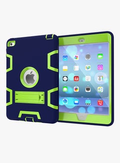 TraMx Shock Resistant Case Cover For Apple iPad Mini 4 Blue/Green  - Image 4