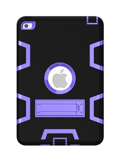 TraMx Protective Case Cover For Apple iPad Mini 4 Black/Purple  - Image 1