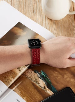 TraMx Replacement Band For Apple Watch Series 1/2/3 38mm Red  - Image 5